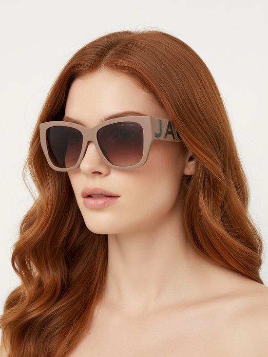 Marc Jacobs Accessories - Marc Jacobs Taupe Frame with Pink Gradient Lenses Sunglasses